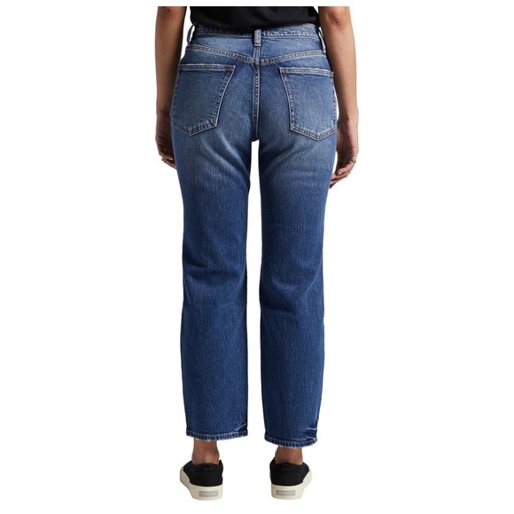 Silver Jeans NWT Frisco High Rise Straight Leg - Eco Friendly - Size 30 - Picture 3 of 12